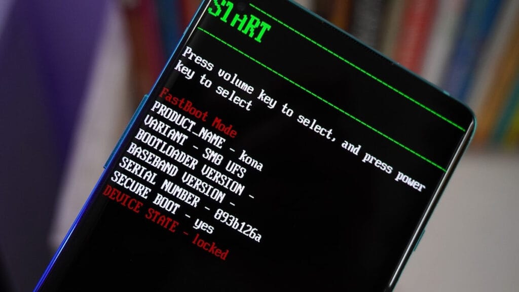 OnePlus lock bootloader
