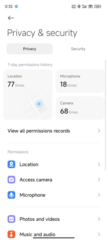 HyperOS features you should use now! 9 HyperOS privacy ui