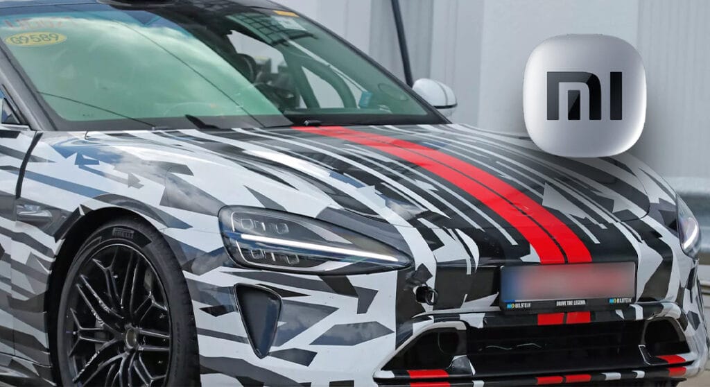 New Xiaomi SU7 Racing spotted in Nurburging