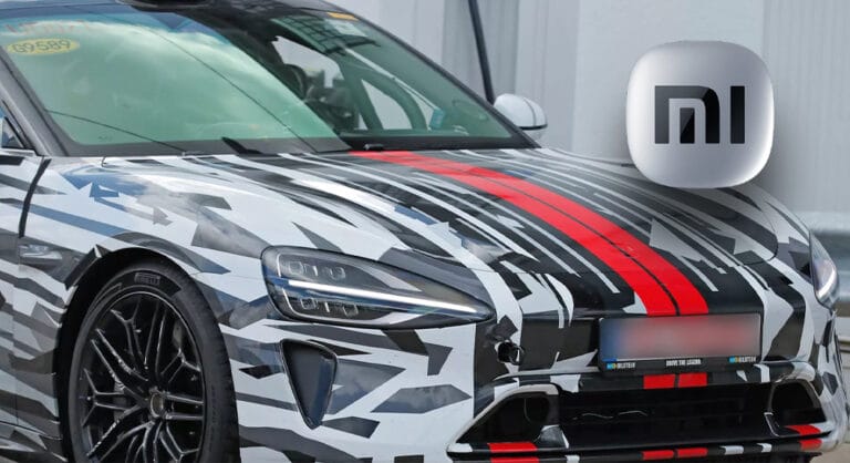 Nuevo Xiaomi SU7 Racing visto en Nürburgring