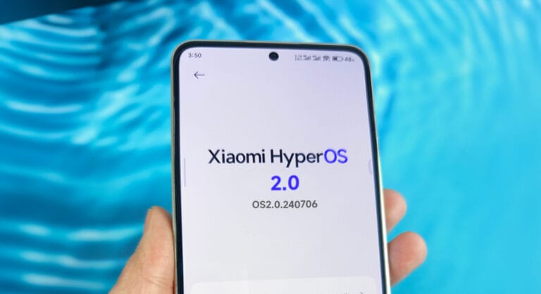 Um usuário foi flagrado usando o Xiaomi HyperOS 2.0 Android 15 beta