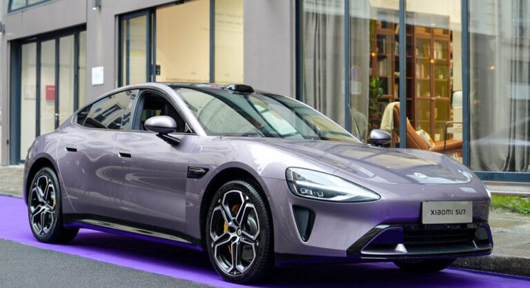 Xiaomi SU7 won’t launch globally despite the noise in Paris