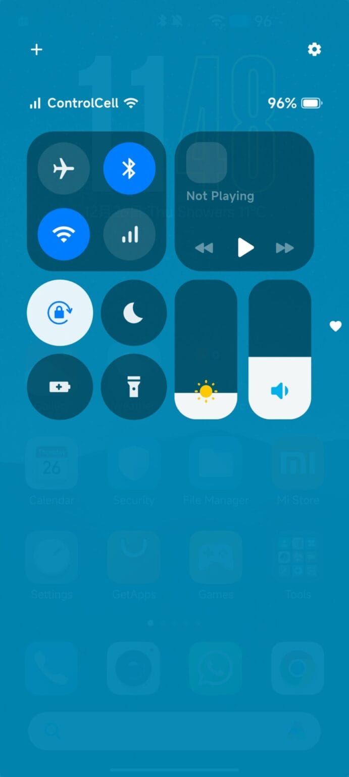 How to get Xiaomi’s new control center on unsupported REDMI and POCO ...