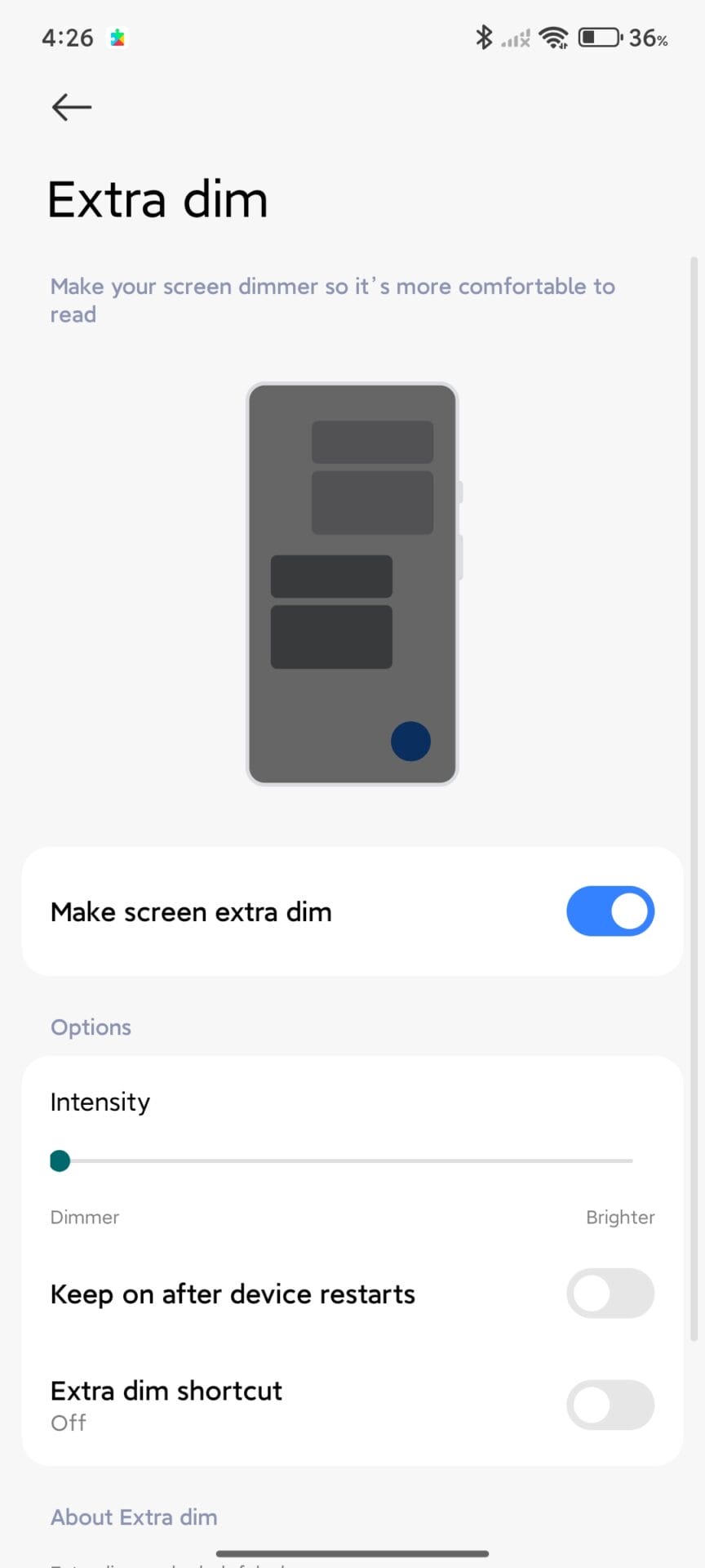 Xiaomi has hidden a feature to push the limits of screen brightness 5 Screenshot 2025 01 28 16 26 07 971 com.android.settings