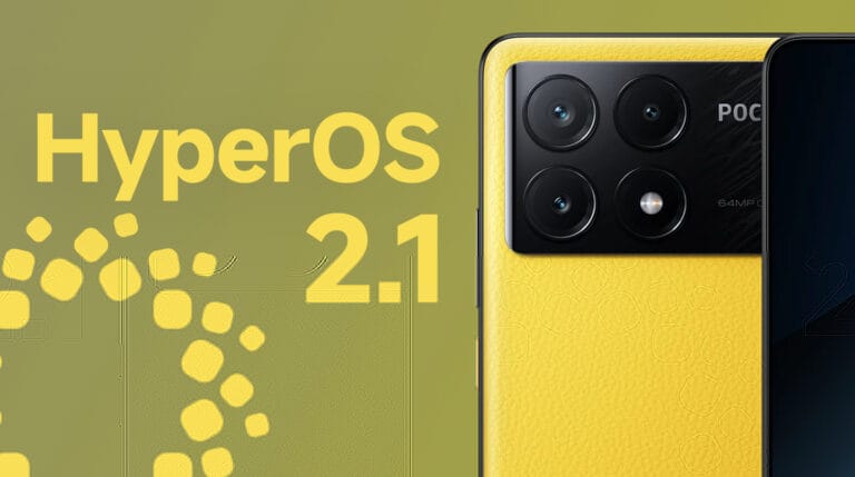 POCO X6 Pro receives HyperOS 2.1 global update!