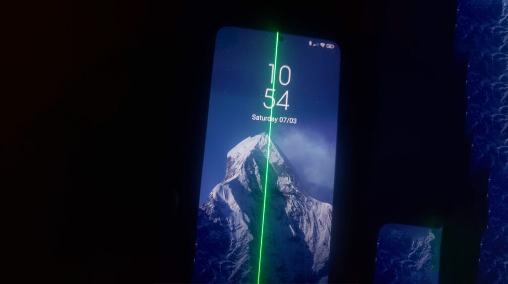 Xiaomi "Line on Screen" issue fixed by Xiaomi in HyperOS 1 Xiaomi green line issue