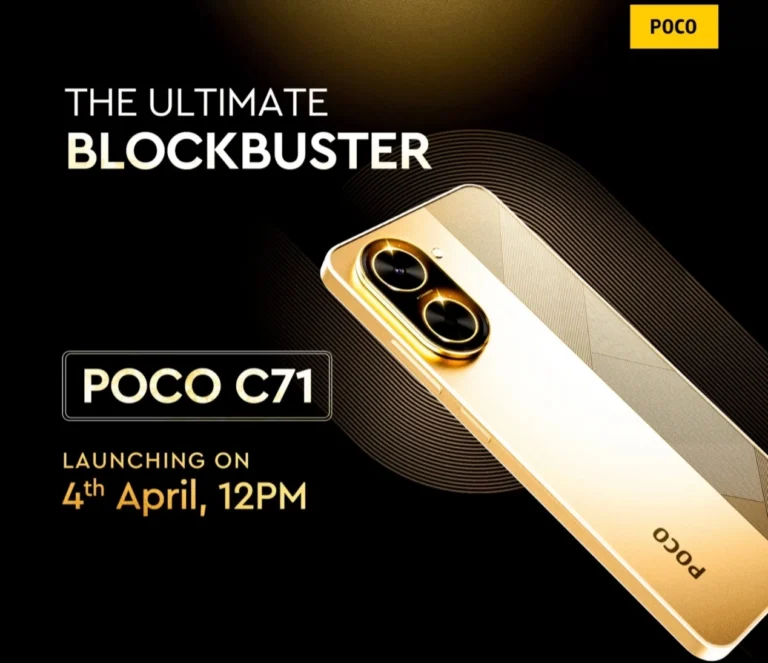 POCO C71 enthüllt: Der Budget-König kommt am 4. April