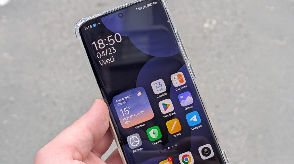 Xiaomi HyperOS 2 launcher arrived April 23 update