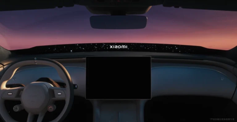 Xiaomi HyperVision: Das visuelle Erlebnis der Zukunft im Auto