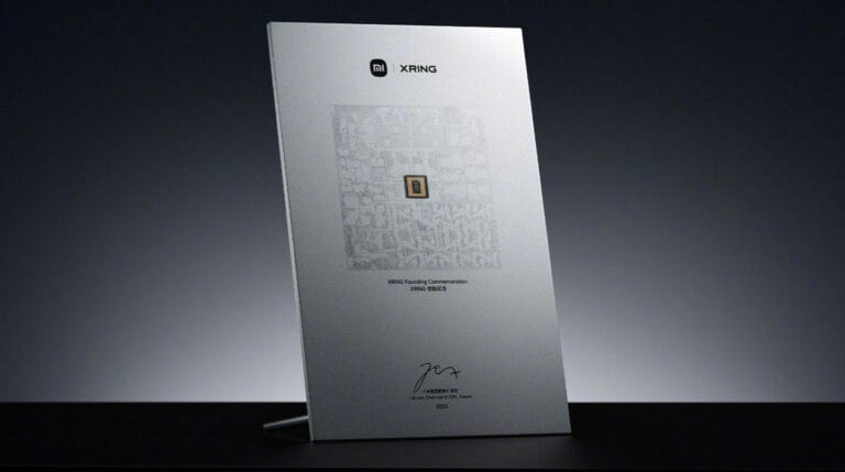 Xiaomi feiert Chip-Meilenstein mit graviertem XRING O1-Souvenir