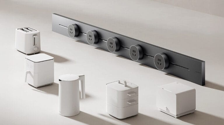 Xiaomi Schienensteckdosen mit 8000W Leistung