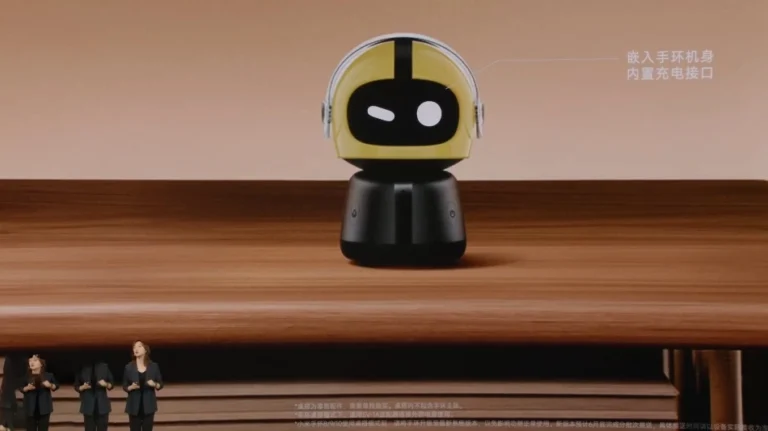 O Xiaomi Robot Table Dock transforma a Mi Band em uma tela inteligente