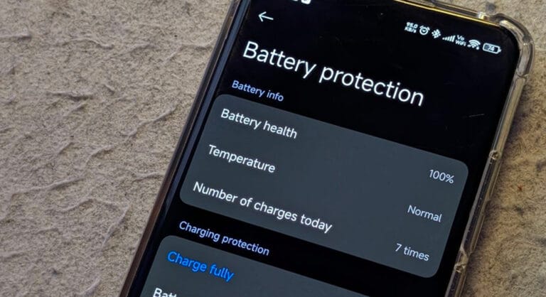 A Xiaomi corrige o bug de leitura da integridade da bateria no HyperOS