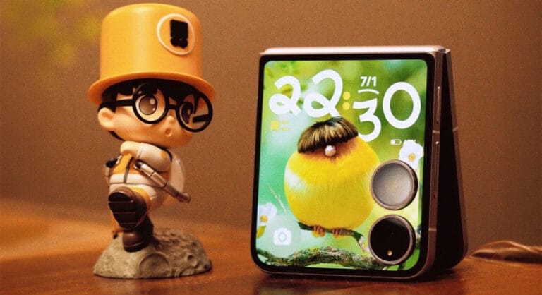 A Smart Cover do Xiaomi MIX Flip 2 recebe uma grande atualização com o HyperOS 3