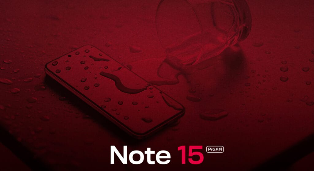 Note 15 Pro Water Resistant