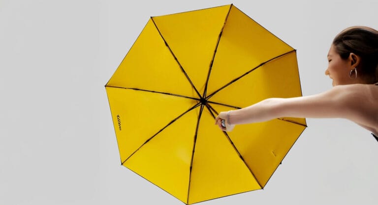 Xiaomi lança o guarda-chuva amarelo relâmpago para o ecossistema automotivo