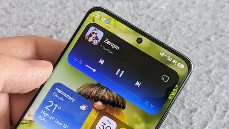 Com este truque, você pode obter o recurso Xiaomi HyperIsland no HyperOS antigo
