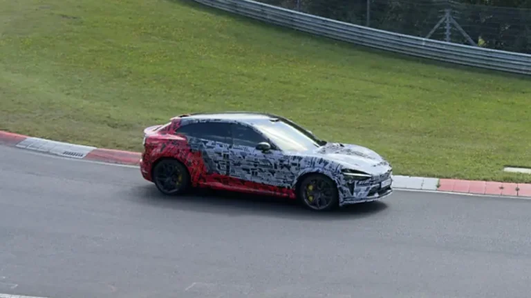 Novo carro da Xiaomi flagrado em Nürburgring, espalhando rumores de um YU7 GT