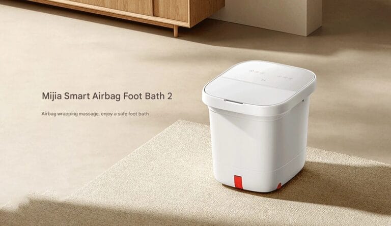 A Xiaomi lança o Mijia Smart Foot Bath com massagem Airbag