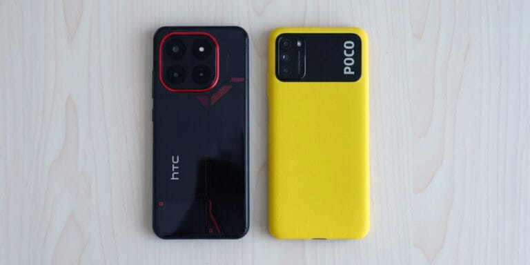 O novo Wildfire Gaming da HTC tenta desafiar a POCO, mas não consegue