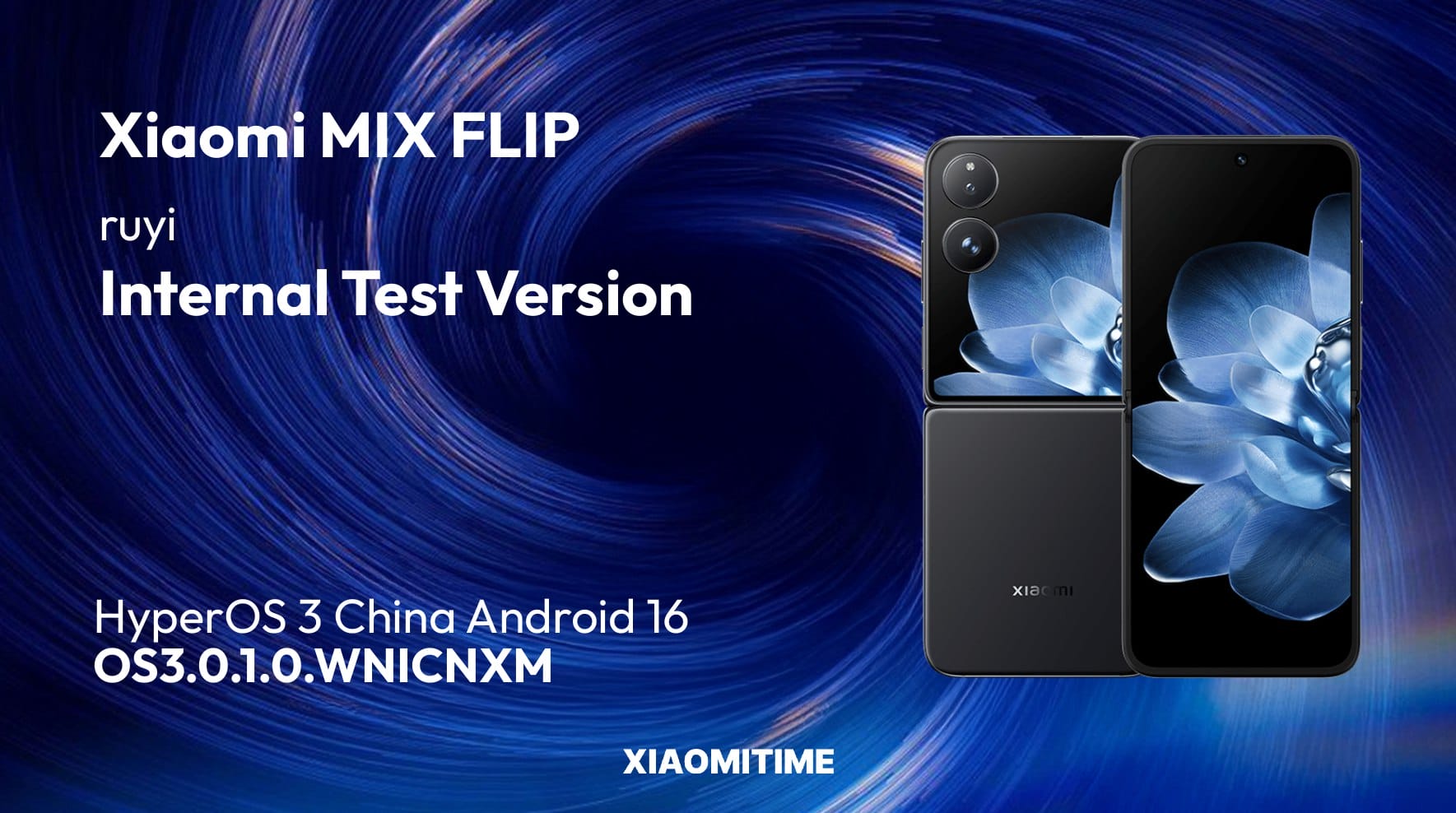 Xiaomi's most popular flagship models will receive HyperOS 3 very soon 5 Xiaomi MIX Flip OS3.0.1.0.WNICNXM
