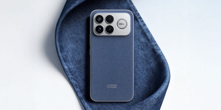 Um telefone feito de jeans? Conheça o REDMI K90 Pro Max “Denim Edition”