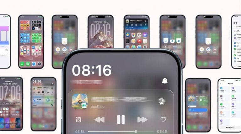 Tema HyperOS da semana: Liquid Fruit 26 inspirado no iOS