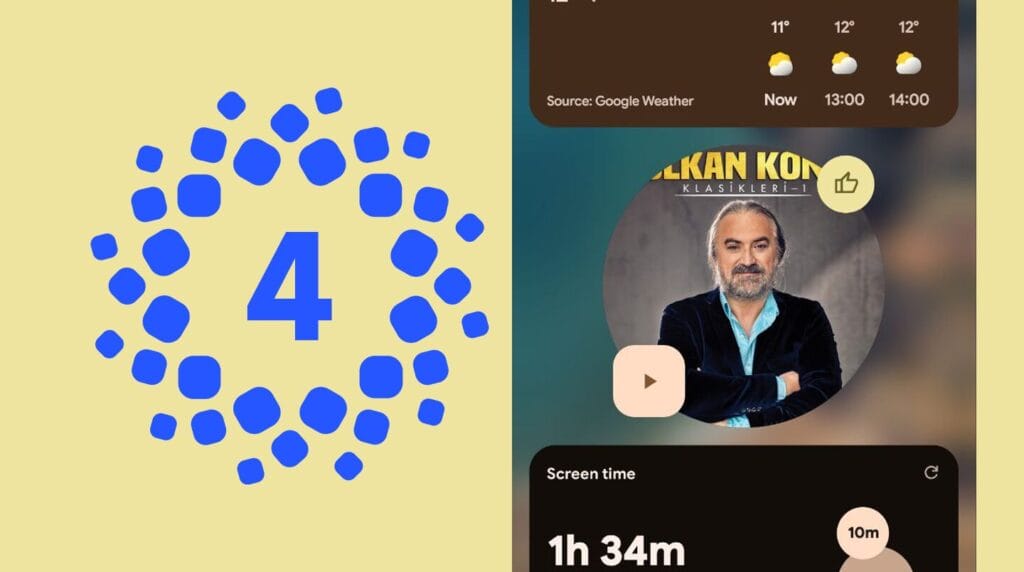 HyperOS 4 lockscreen clock