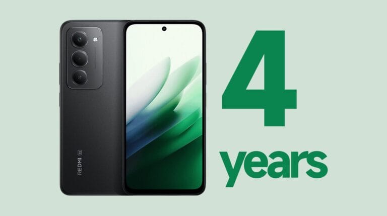 A Xiaomi oferece suporte a atualizações até o Android 19 para seu telefone de US$ 100