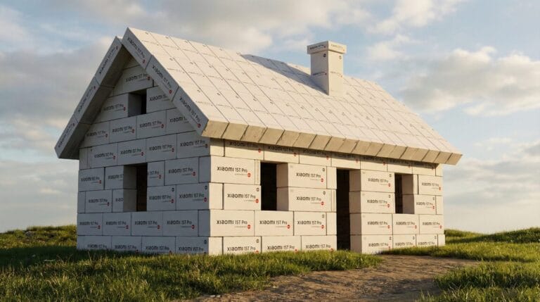 Quantas caixas de Xiaomi 15T Pro eu preciso para construir uma casa de verdade?
