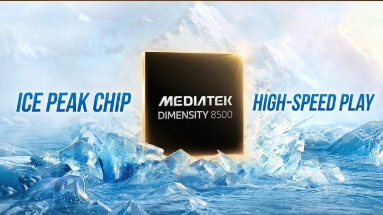 O MediaTek Dimensity 8500 é anunciado, com um aumento de 25% na GPU