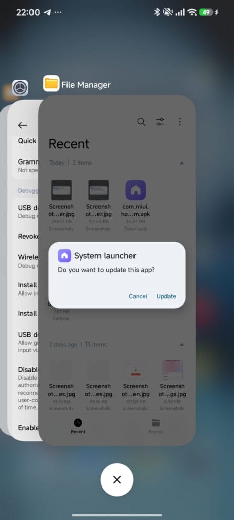 HyperOS 3.1 march update launcher 4