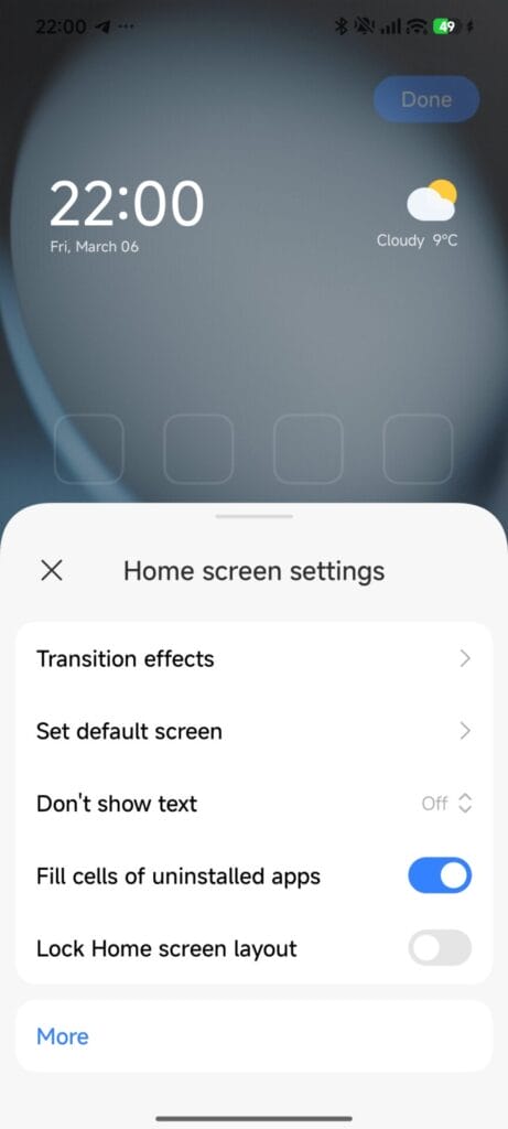 HyperOS 3.1 march update launcher 5