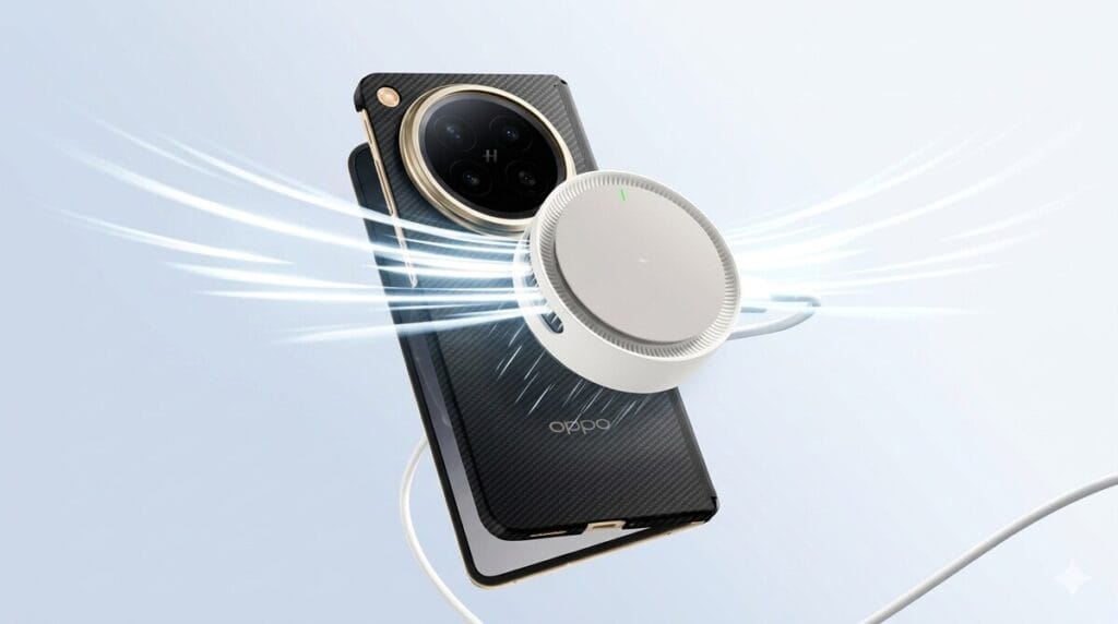 OPPO Magnetic Turbo 2 Wireless Charger details revealed ahead of launch 1 OPPO 50 W wireless charger