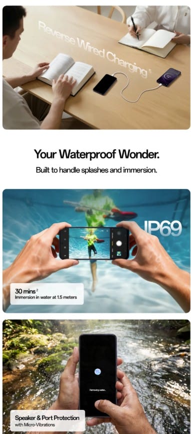 More details of OPPO K14 officially confirmed ahead of launch 6 Oppo K14 5G Reverse Wired CHarging and IP69