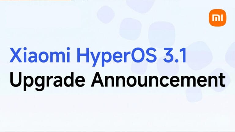 Xiaomi starts rolling out HyperOS 3.1 stable update for 4 flagship phones