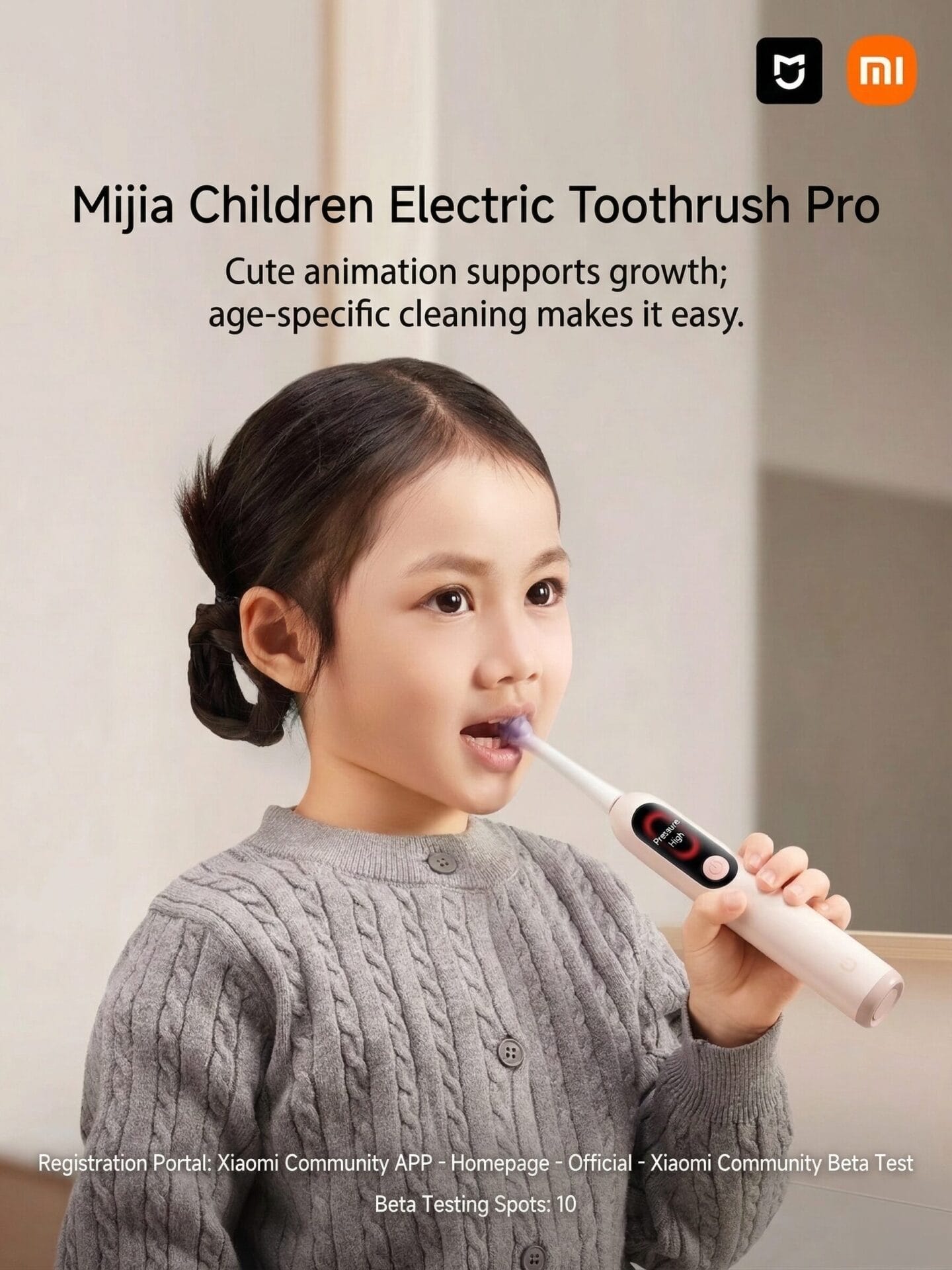Xiaomi launches Mijia Kids Electric Toothbrush Pro with color screen 2 Xiaomi Mijia Children Electric Tootbrush Pro 2
