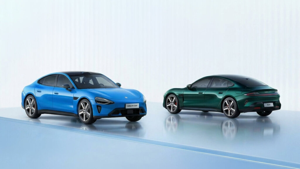 Xiaomi SU7 Facelift Model Car