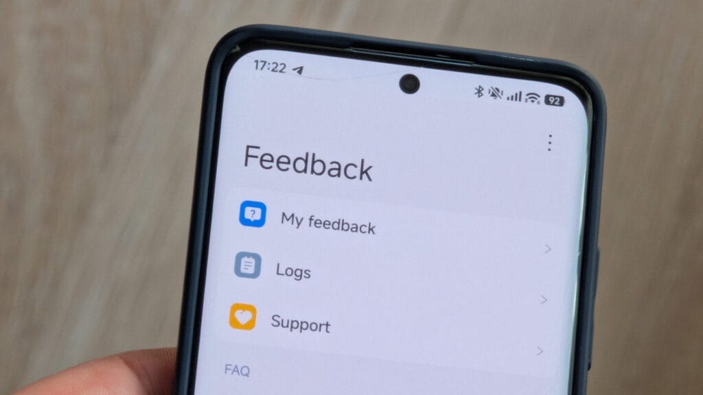 Xiaomi feedback