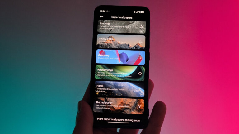 Sólo para buques insignia: Acaba de aparecer la nueva actualización Xiaomi Super Wallpaper
