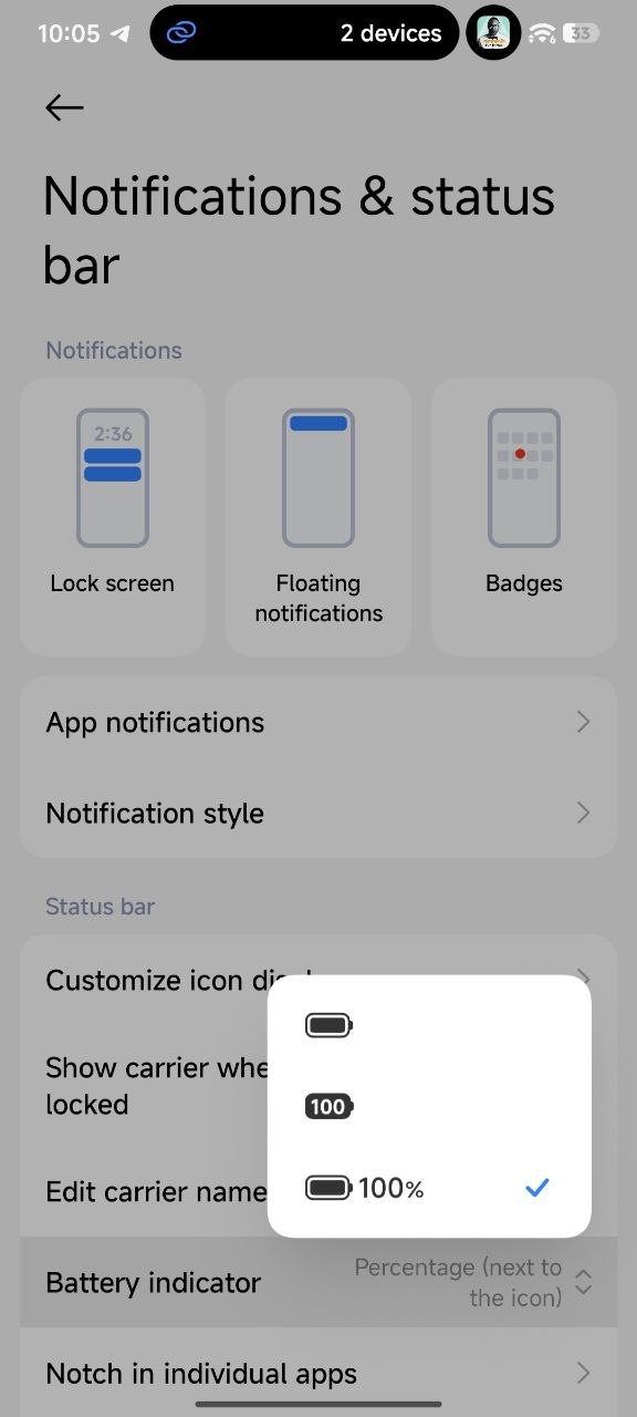 Xiaomi Confirms: 3 Things You Thought Were Bugs in HyperOS Are Actually Features 3 HyperIsland Battery Indicator