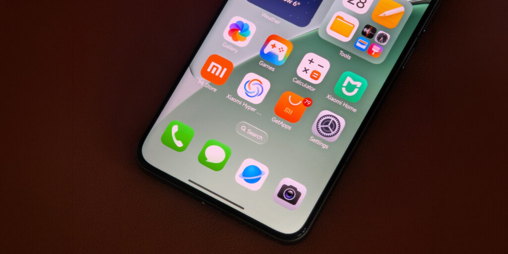 HyperOS 3.3 launcher