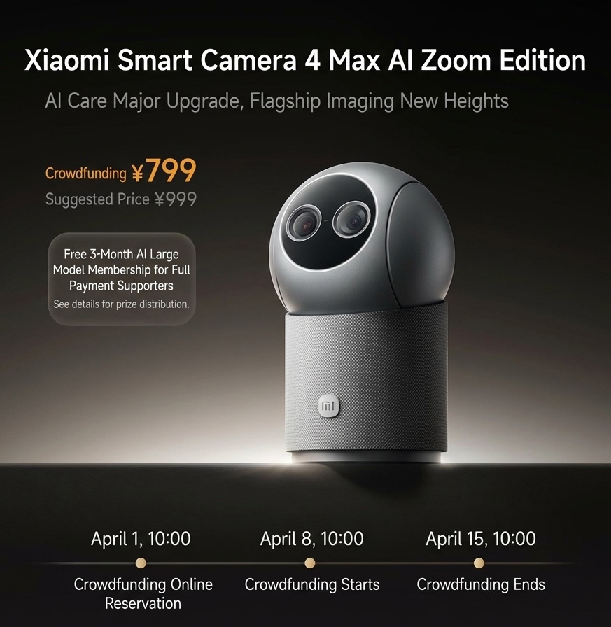 Xiaomi Smart Camera 4 Max AI Zoom Edition Announced 2 Smart CAMERA 4 mAX ai zoom 2