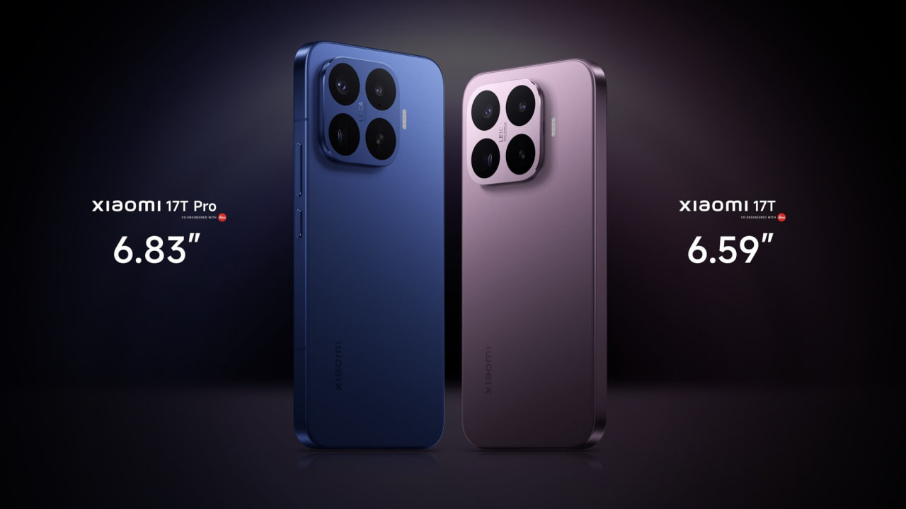 Xiaomi 17T series debuts with Xiaomi’s biggest global battery ever 7 17t series display