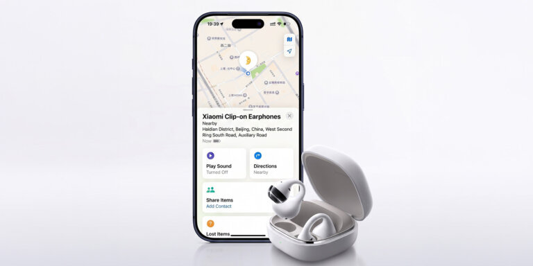Xiaomi’s new clip-on earbuds support Apple Find My and AI translation
