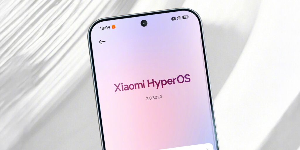 Xiaomi HyperOS 3 update screen