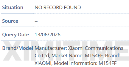 Xiaomi 18 codename and model numbers appears in GSMA database 5 Xiaomi 18 IMEI Reg 2 1
