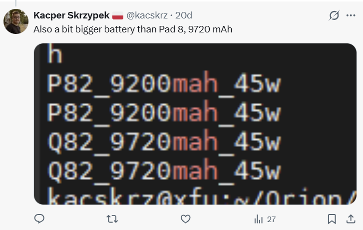 Xiaomi Pad 9 leak suggests it will just rebranded Xiaomi Pad 8 2 Xiaomi Pad 9 2