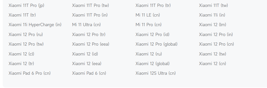Xiaomi officially ends software support for Xiaomi 12 series, POCO X5 series and more devices 4 EOL List July 2026 1