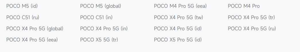 Xiaomi officially ends software support for Xiaomi 12 series, POCO X5 series and more devices 2 EOL List July 2026 2